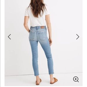 Madewell 10" High-Rise Skinny Crop Jeans